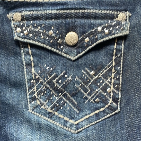 Ladies paisley sky jeans - Picture 8 of 9